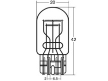 12V 23/8W T20 W3X16q W7879 耐振電球 二輪 ウィンカー専用 スタンレー STANLEY 10個_画像3