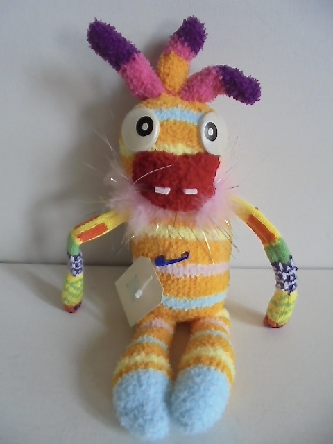 HAND MADE Abino's Stupid Monster Tarakokuchibiru Handmade Doll, Original One-of-a-Kind Plush Toy, In Excellent Condition, stuffed toy, character, others