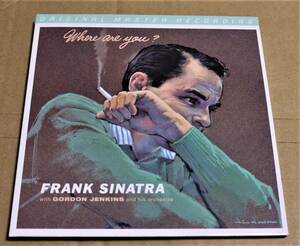 紙ジャケSACD「フランク・シナトラ： Where Are You?」　クリックポストの送料込み　 Frank Sinatra 　Mobile Fidelity 