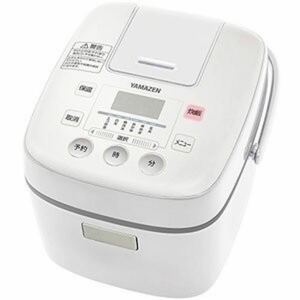 [山善] 炊飯器 3合 マイコン式 6種類炊き分け機能 予約 保温 玄米 ホワイト YJC-300(W)