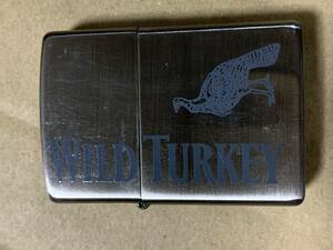本体のみ　2001年　ワイルドターキー WILD TURKEY バーボンウイスキー　ZIPPO 未使用