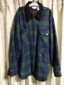 LUMBER　JACK　ウールコート　USED　M