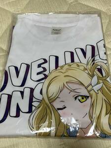 ヴィレッジヴァンガード　ラブライブ！サンシャイン！！　グラフィックＴシャツ　小原鞠莉　未使用