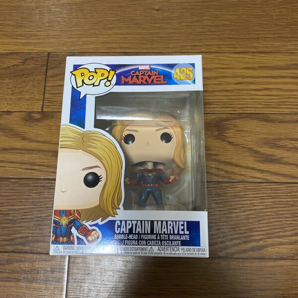 キャプテンマーベル FUNKO POP ファンコ ポップ マーベル Captain Marvel フィギュア アメコミ