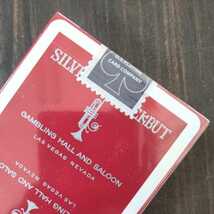 SILVER　SACKBUT　PLAYINGCARDS　シルバーサックバット　赤　新品　1デック 送料無料_画像8