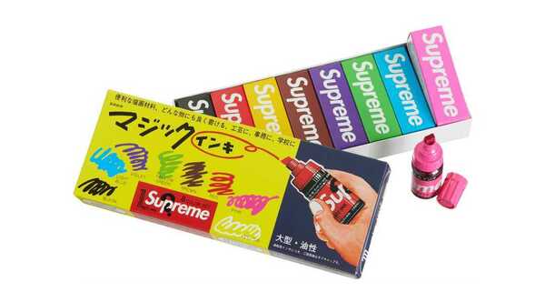 Supreme Magic Ink Markers Set of 8 Multiシュプリーム マジック インク マーク 8セット マルチ