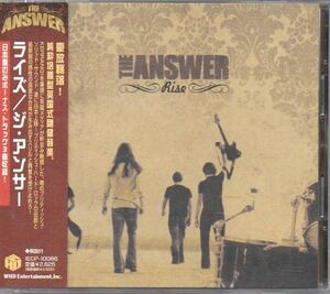 ジ・アンサー ライズ 国内盤 CD 帯付き The Answer RISE IECP-10086