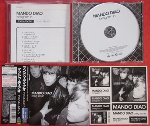 マンドゥ・ディアオ ブリング・エム・イン 国内盤 CD 帯 ステッカー 付き Mando Diao Bring 'Em In TOCP66175