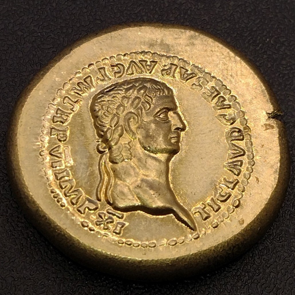 NGC ローマ帝国 ドミティアヌス AU AR デナリウス 銀貨 AD 81-96