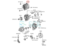 トヨタ アリスト(JZS147) オルタネーター 27060-46230 コア返却不要 出荷締切18時_画像4