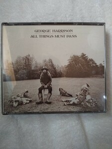 George Harrison オール・シングス・マスト・パス輸入盤２枚組CD　レコードトラックと同一盤の初期商品