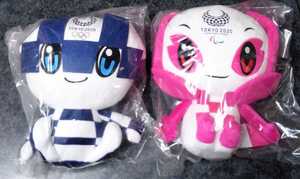 ミライトワ ソメイティ ぬいぐるみ セット 東京オリンピック マスコット 公式Lサイズ 2点セット