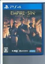 ☆PS4 Empire of Sin エンパイア・オブ・シン_画像1