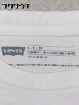 ◇ Levi's リーバイス 半袖 プリント Tシャツ カットソー サイズS ホワイト メンズ_画像4