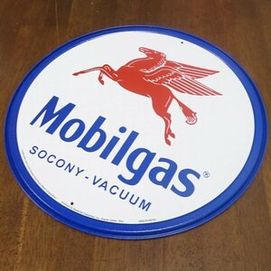 MOBILGAS　メタルのサインプレート　 アメリカ雑貨 アメ雑 アメリカン雑貨