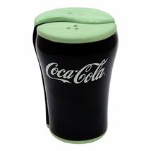 コカコーラ COKE Coca-Colaコカコーラ セラミック　ソルト＆ペッパー　SB4701-14コーラ雑貨 アメリカン雑貨_画像1