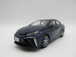 1/30 トヨタ ミライ MIRAI カラーサンプル 非売品 ミニカー ツートーン ダークブルーマイカ