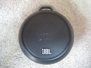 JBL Micro II スピーカー Portable Speaker (Black) ポータブルスピーカー 小型 携帯 コンパクト ブラック バッテリー式 アウトドア