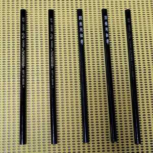 【昭和レトロ】希少●RlBBON (りぼん)鉛筆《★図画用鉛筆 9800 4B》5本セット【当時物★長期保管品】