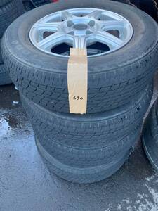 Y630 175/70R13 FIRESTONE 2015年 PCD100 4H 4.5J 4本セット