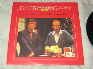 DAVID BOWIE & BING CROSBY デヴィッド・ボウイ ビングクロスビー PEACE ON EARTH LITTLE DRUMMER BOY デビッドボウイー FANTASTIC VOYAGE