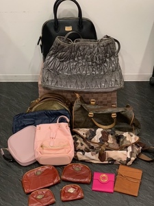(Sun) [Bag Summary] No Brand Jill Stuart Samantha Tabasa miumiu Handbag Shoulder Bag Pouch Purse 14-piece set, ladies' bag, Handbag, others