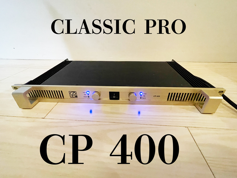 なのでヤマ ヤフオク! - CLASSIC PROハイパワーアンプCP400 最高コスパ