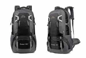 バックパック /多機能/ 登山リュック 40L/ 大容量/ 軽量/ 高通気性 /リュックサック / 防災/ ブラック