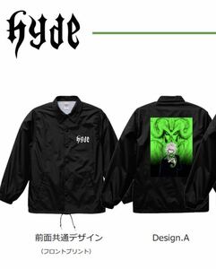 ■限定品■ 送料込み HYDE × 荒木光 コラボ コーチジャケット ナイロン アウター ヴィレヴァン / L'Arc~en~Ciel ラルクアンシエル