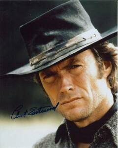 クリント・イーストウッド・Clint Eastwood　サイン フォト