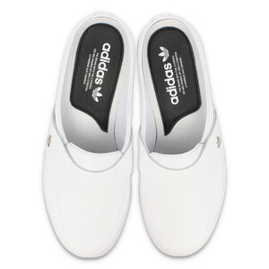 # Adidas Originals ya- ключ na белый / белый новый товар 24.0cm US6 adidas Originals YAQUINA SANDAL SLID FX8694