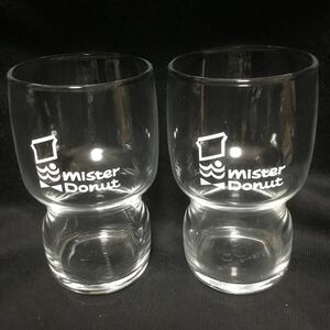  Mister Donut 35 anniversary commemoration glass glass 2 piece set mistake do