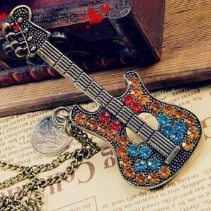 ネックレス アクセサリー ギター guitar プレゼント 14