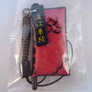 戦国 ストラップ 直江兼続 殿 武将 家紋 旗 戦国武将 戦国時代