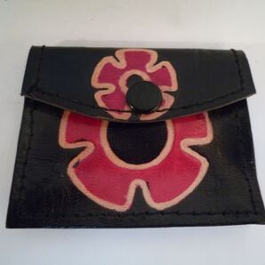 インド 革製 財布 小銭入れ アジア 手作り 一品もの 5