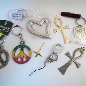 アクセサリー キーホルダー セット ジャンク品 チャーム