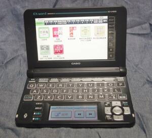 美品 CASIO 電子辞書 EX-word XD-U4800 ブラック