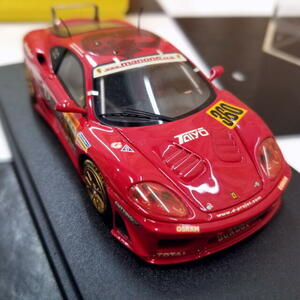 【 難あり品 】 【 世界200台限定 保証書付 】 BBR 1/43 FERRARI 360 MODENA JAPAN J.G.T.C 2002 フェラーリ モデナ