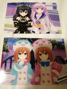 個数2 PS4 PS5 超次元ゲイム ネプテューヌ シスターズ Sisters ブロマイド 2種セット 即決 ネプギア ユニ ロム ラム