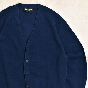 80～90s USA Jantzen polyester knit cardiganメンズ Mサイズ 80～90s アメリカ製 ジャンセン ポリエステ