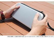 【 1円 】Nintendo Switch ケース ブラック 黒 スイッチ ケース 任天堂 スイッチ 収納 保護 大容量 ケース バッグ EVA素材 耐衝撃_画像7