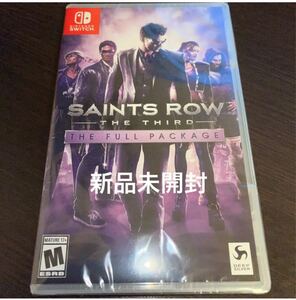 Saints Row:The Third switch ソフト★北米版★新品未開