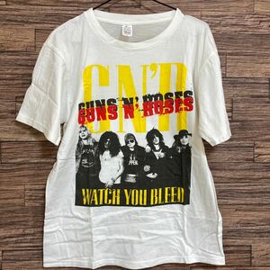 GUNS N' ROSES ガンズアンドローゼズ WATCH YOU BLEED ロックTシャツ　L