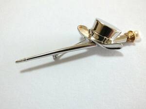 MIKIMOTO Mikimoto pearl pin brooch Pin brooch