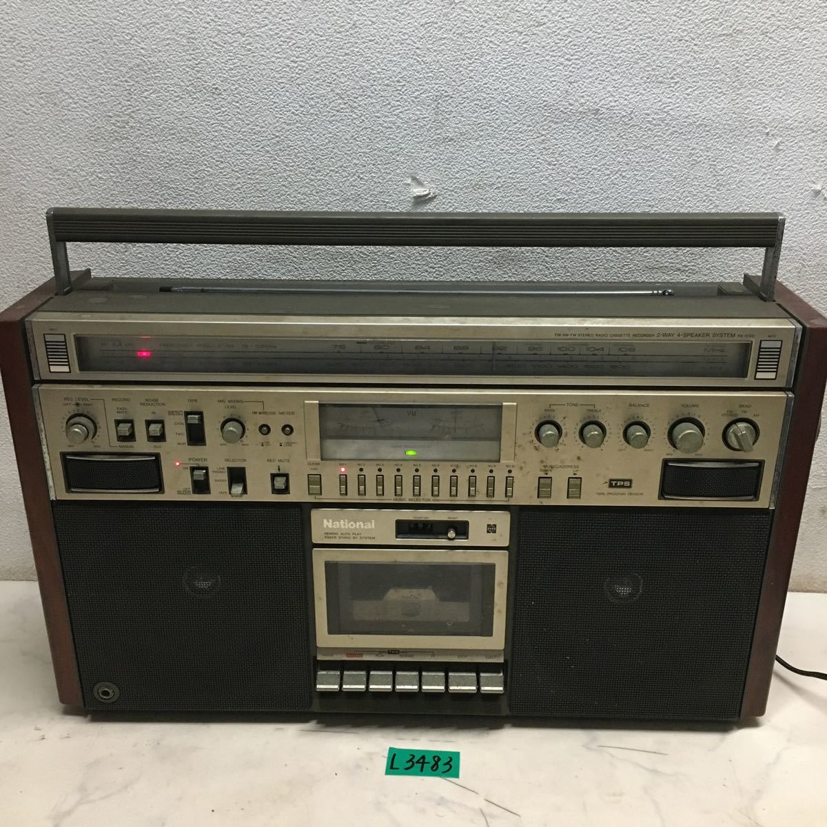 ヤフオク! -「5700」(ラジカセ) (カセットデッキ)の落札相場・落札価格 ヤフオク! -「5700」(ラジカセ) (カセットデッキ)の落札相場・落札価格
