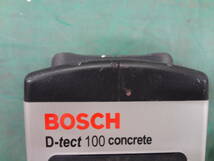 ■BOSCH　ボッシュ　鉄筋探査機　ウォールスキャナー　D-tect100　コンクリート探知機　鉄筋探知機【1※405】_画像2