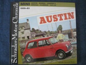  иностранная книга Schrader Motor Chronik MINI 1959-83 Mini 