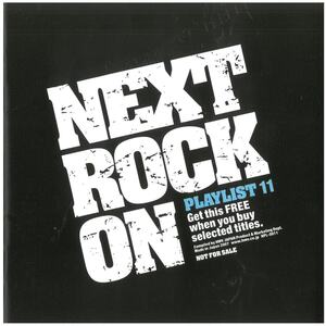 PLAYLIST 11　NEXT ROCK ON / オムニバス CD