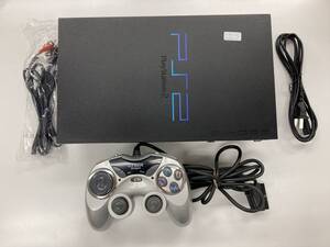 レンズと電池交換品 22-0421-01 プレイステーション2 本体一式動作品 SCPH-30000