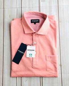 A202　新品未使用 　淡ピンク　長袖シャツ　マクレガー L　吸汗速乾　綿ポリ　